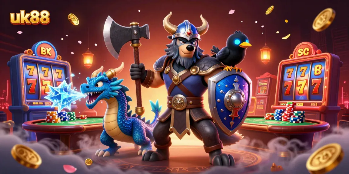 Experience thrilling gameplay at uk88 with legendary characters and vibrant casino elements.
