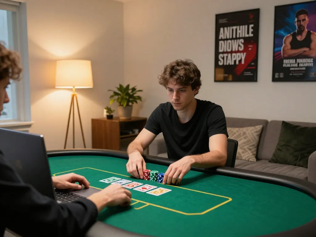 Sunwin enables strategic online poker gameplay, with intense focus on player and organized chips.