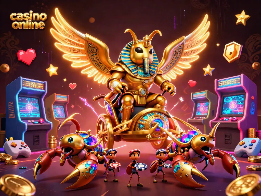 Disfruta de juegos en un casino online mientras descubres personajes fantásticos y dinámicos.
