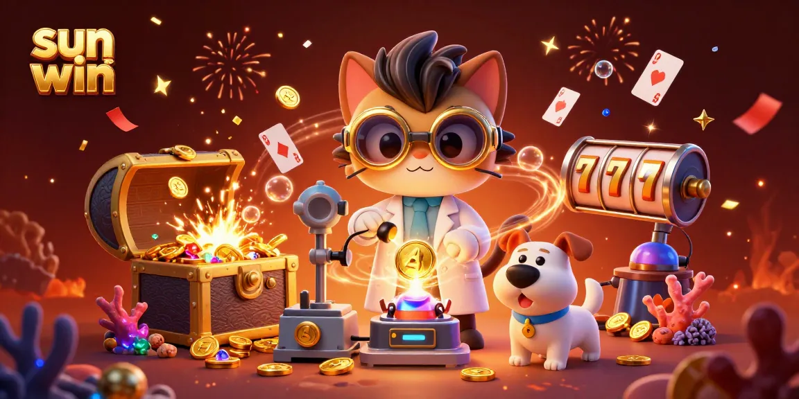 Win big at sun win with thrilling slots in a dynamic casino lab scene.