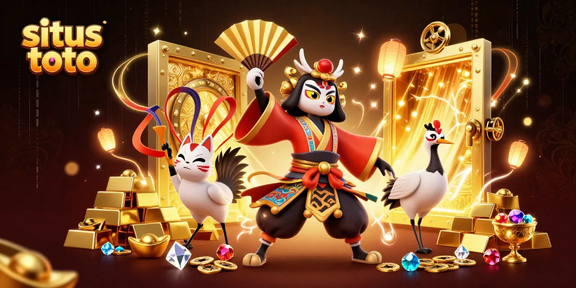 Engage with situs toto and experience the thrill of winning alongside traditional characters and treasures.