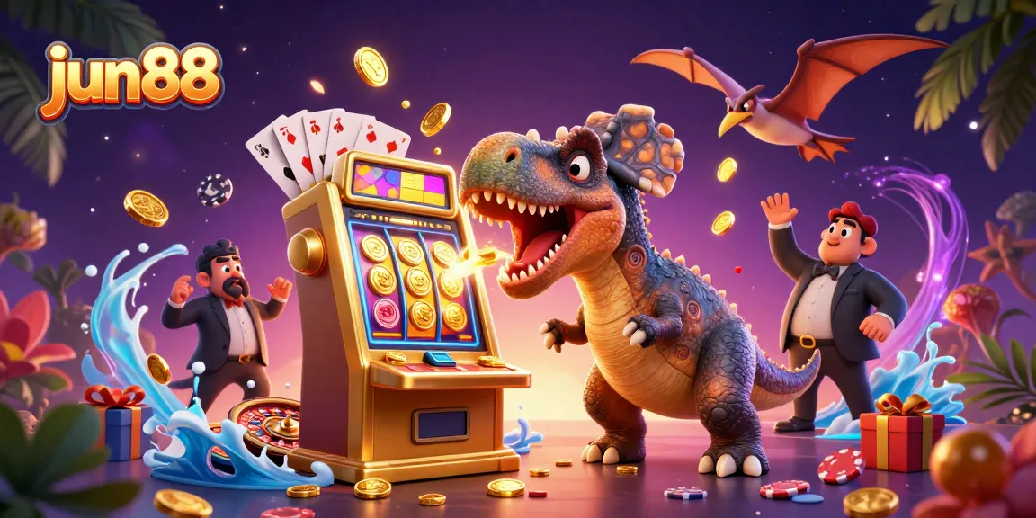 jun88 offers a thrilling casino experience with dynamic characters and vibrant gaming elements