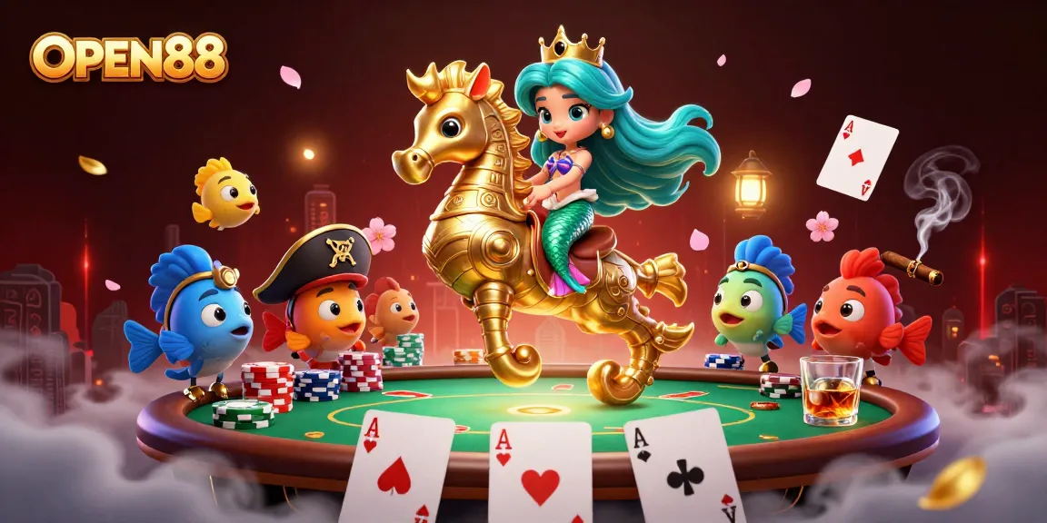 OPEN88 brings excitement to the table with dynamic casino elements and vibrant characters.
