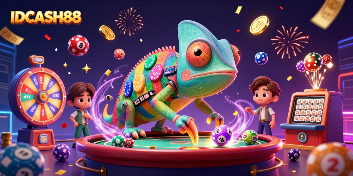 Play winning games at IDCASH88 with vibrant slot elements, festive atmosphere, and engaging visuals.