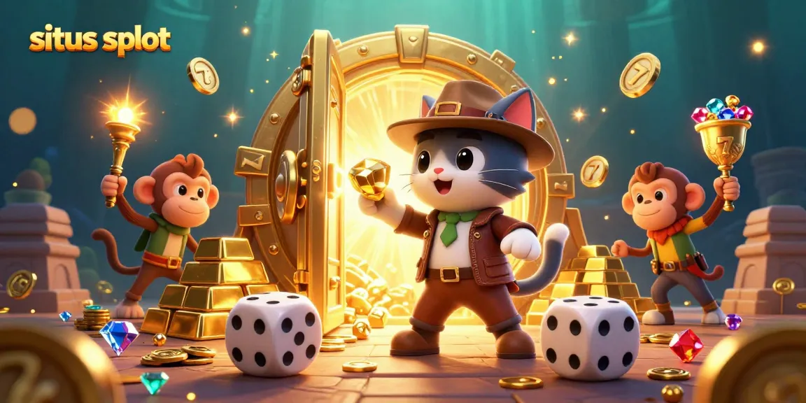 Temukan strategi menang di situs slot dengan adegan eksplorasi 3D yang menyoroti harta dan kegembiraan.
