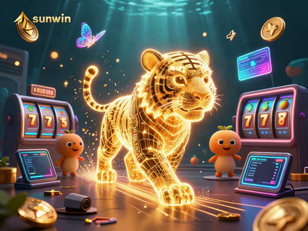 Experience the excitement of sunwin slots in a vibrant digital casino landscape.