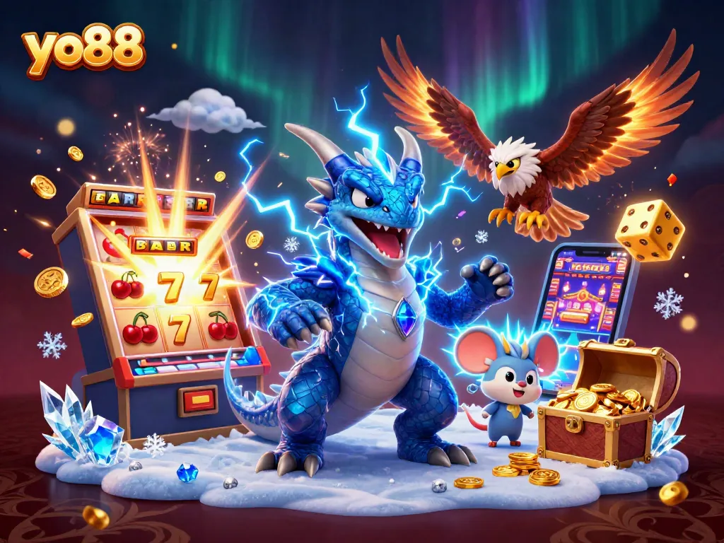 Play exciting games at yo88 and enjoy thrilling jackpot rewards amidst vibrant casino action.