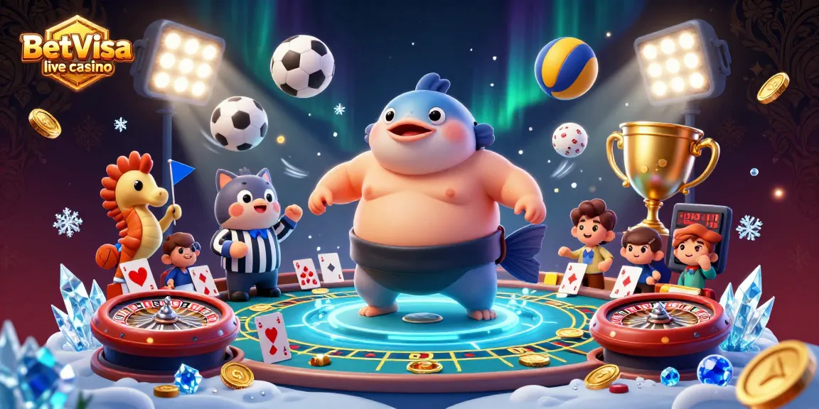 Experience the excitement of BetVisa live casino with immersive games and engaging visuals.