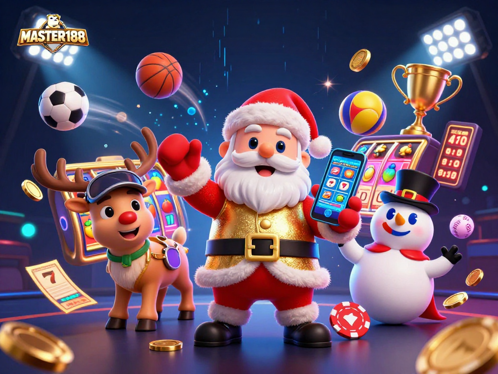 Engage with the thrilling excitement of MASTER188's jackpot slots and casino games.