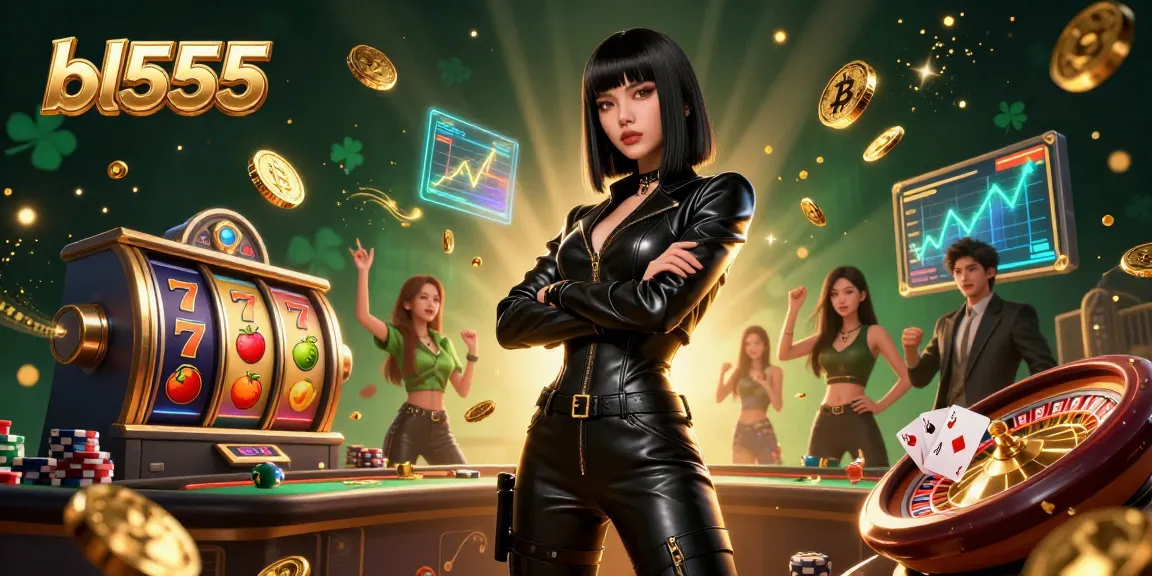 Engage with bl555's exciting slots and live dealer experiences in this vibrant casino scene.