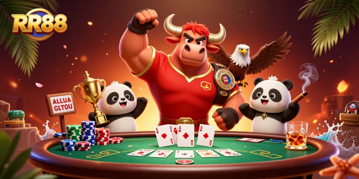 Experience thrilling poker action with RR88's dynamic characters winning grand rewards.