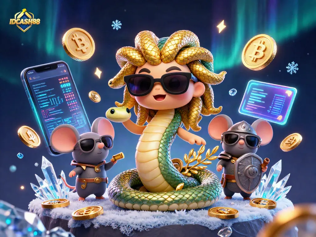 Experience exhilarating gameplay at IDCASH88 with Medusa and the warrior mouse among blockchain gems.