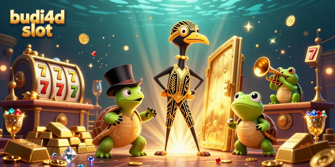 Experience the thrill of budi4d slot with vibrant 3D characters and dazzling casino treasures.