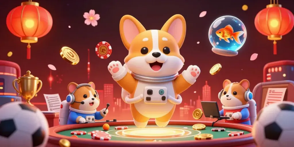 Watch exciting sports events and place bets with xoilac tv's dynamic online platform, featuring a vibrant floating casino scene.
