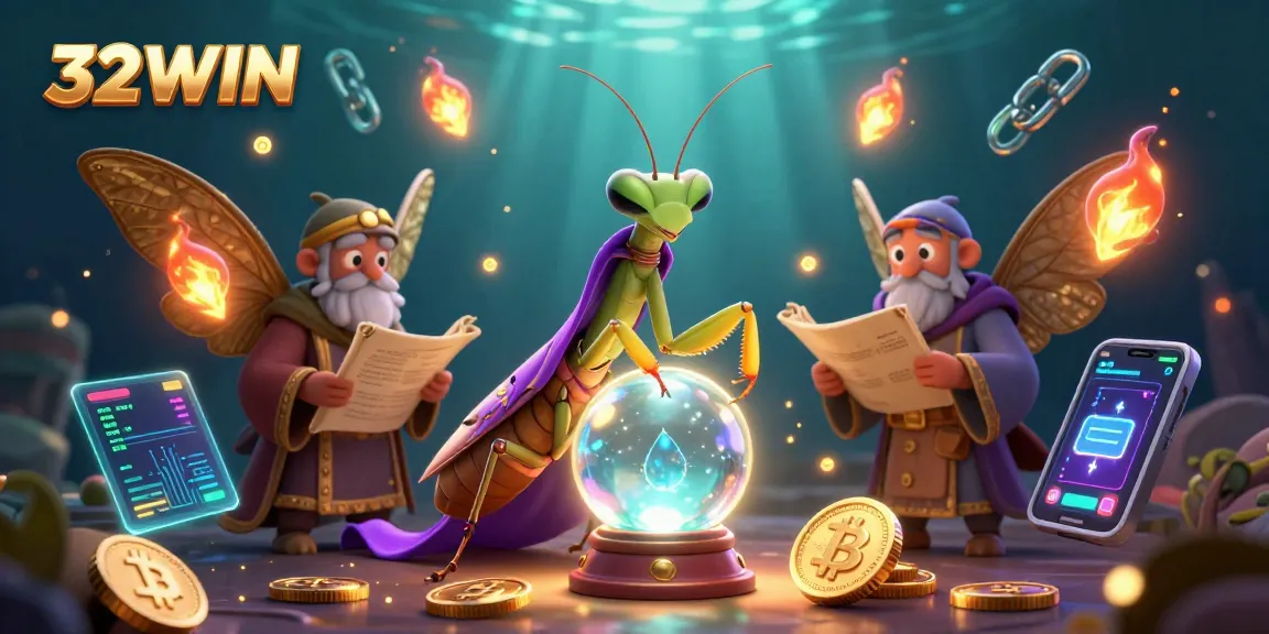 Play your favorite games at 32WIN with exciting visuals of mystical characters and crypto elements.