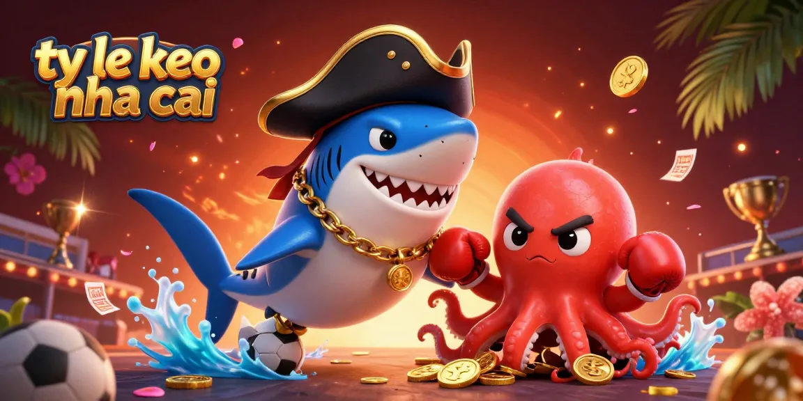 Enhance your game with ty le keo nha cai insights, featuring dynamic characters in vibrant casino-themed 3D illustration.