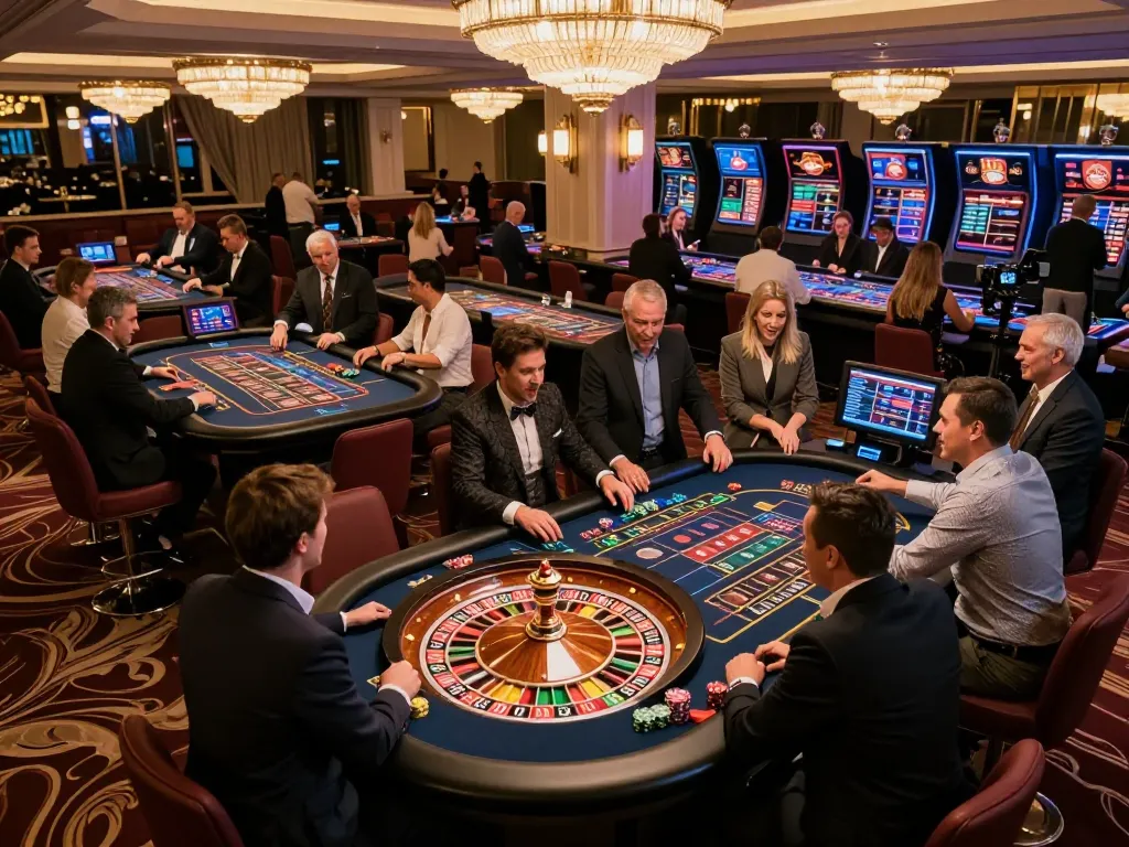 Experience the thrill at MM88 casino, where exciting gameplay unfolds in a captivating atmosphere.