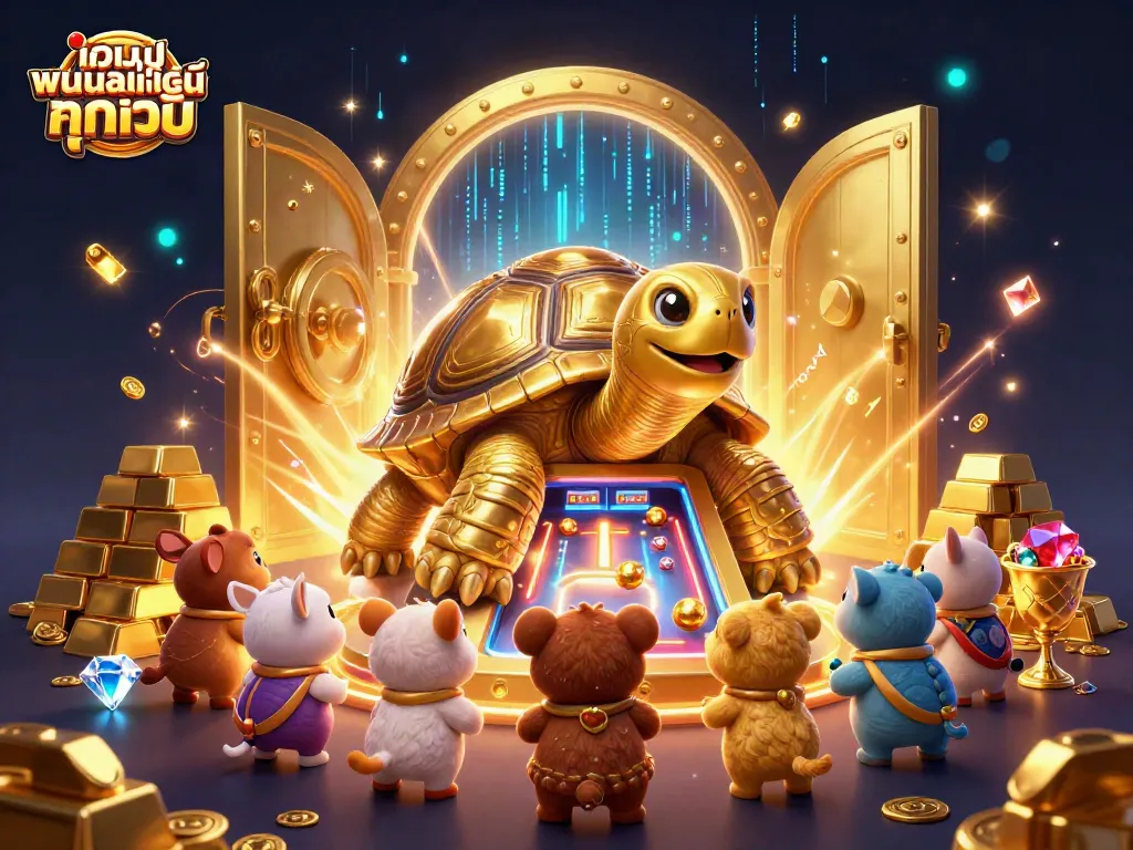 สนุกไปกับเกมสล็อตในเว็บพนันออนไลน์ ทุกเว็บ ที่เต็มไปด้วยการ์ตูนทอรัสทองคำและขุมทรัพย์ที่ส่องสว่าง