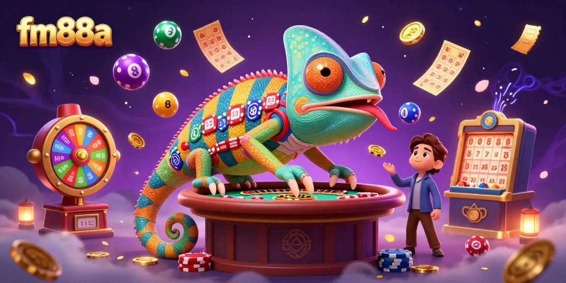Spin winning slots and jackpot opportunities at fm88a with vibrant characters and dynamic elements.