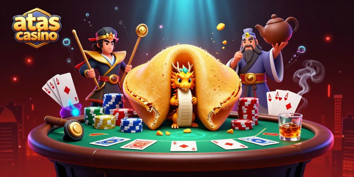 Engage with atas casino's exciting gaming world featuring a vibrant 3D scene filled with rich details.