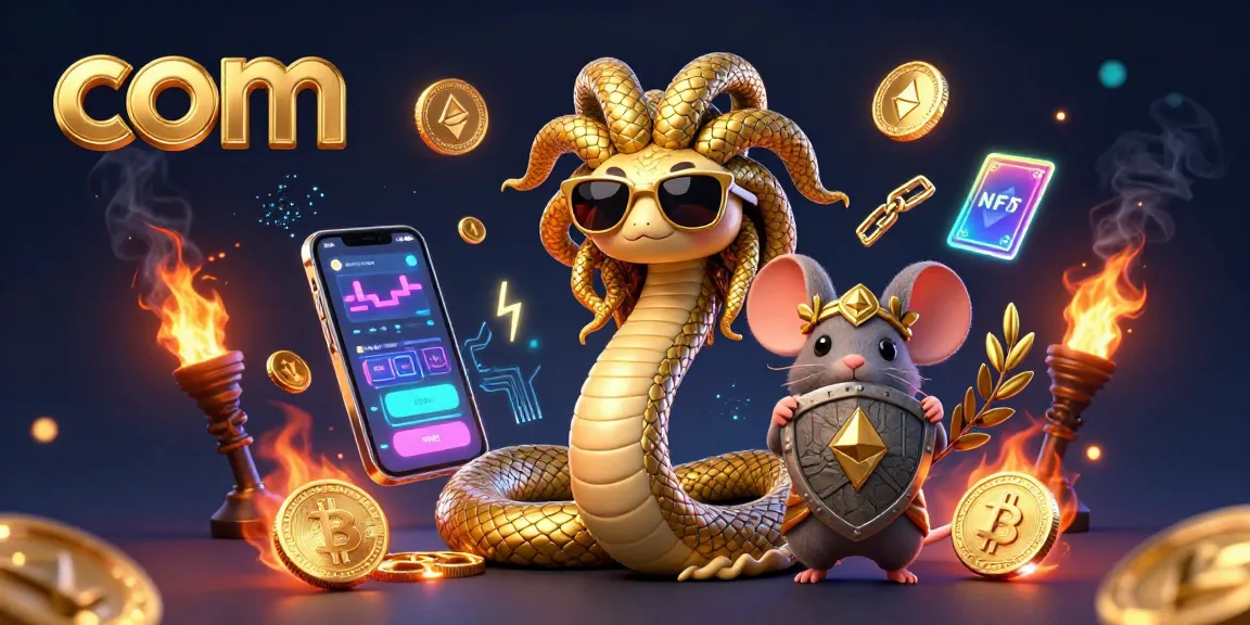 Experience exciting gaming moments with com in a vibrant 3D casino illustration showcasing crypto themes.