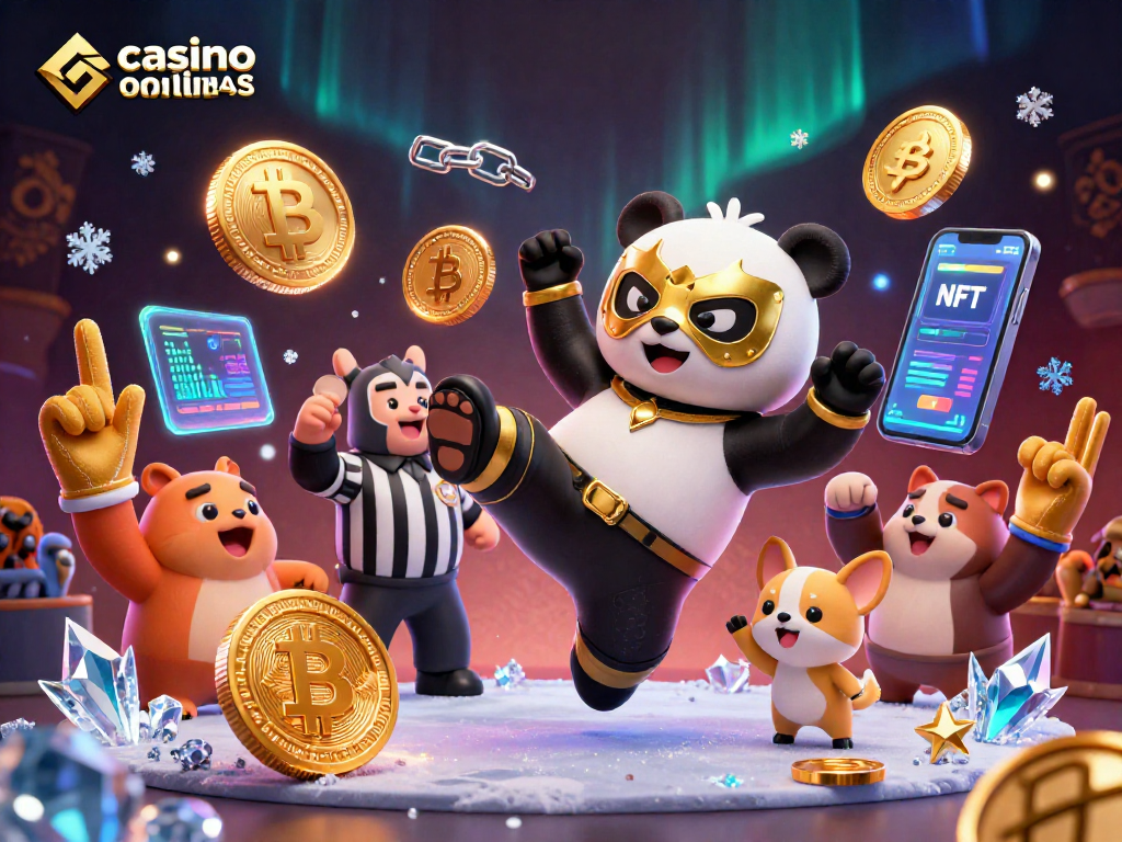 Gioca nei casino online non AAMS con un panda combattente e i pagamenti in criptovaluta.
