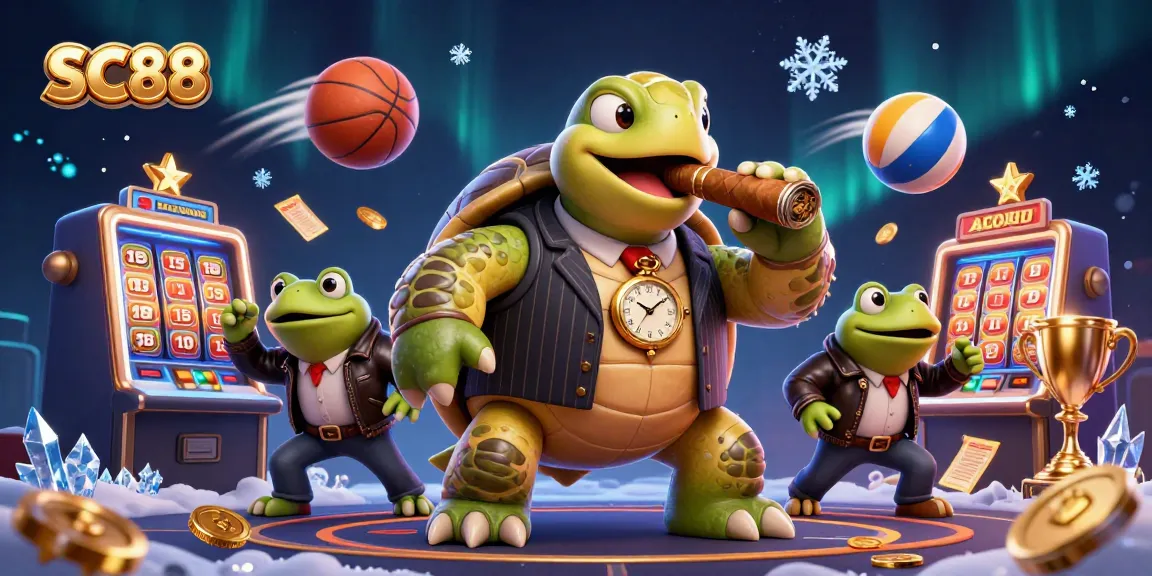 Engage with SC88's thrilling online casino experience featuring unique characters and vibrant game elements.