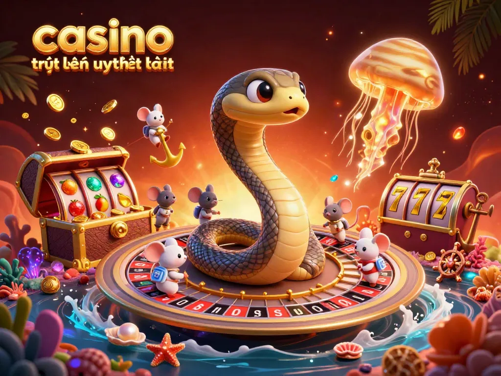 Tham gia vào thế giới cá cược của casino trực tuyến uy tín nhất với những biểu tượng hấp dẫn và rực rỡ.