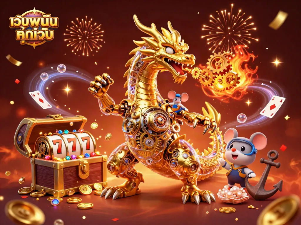 เล่นเว็บพนันออนไลน์ ทุกเว็บ กับมังกรทองและเงินรางวัลมากมาย