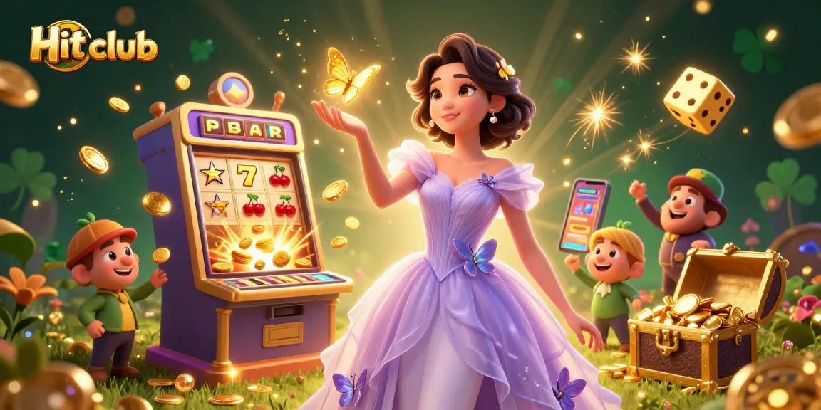 Experience jackpots and winning moments at Hit club with dynamic casino elements and vibrant visuals.