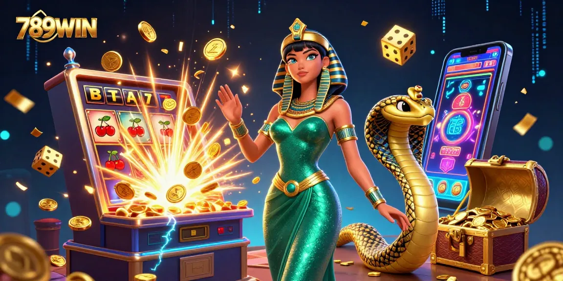 Experience thrilling jackpots at 789WIN with stunning visuals of vibrant games and rewards.
